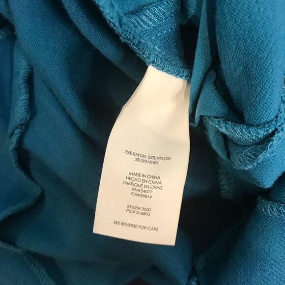 CABi SIGOURNEY PENCIL SKIRT PACIFIC BLUE SIZE 2 - Picture 14 of 16